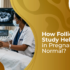 Follicular study ultrasound scan process for ovulation tracking