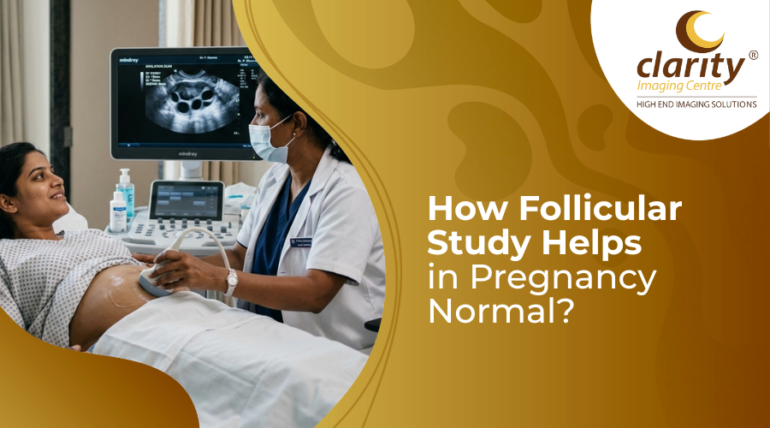 Follicular study ultrasound scan process for ovulation tracking